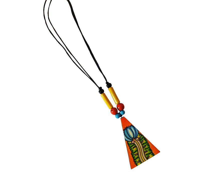 Triad Natural Bamboo Crafted Necklace for Women